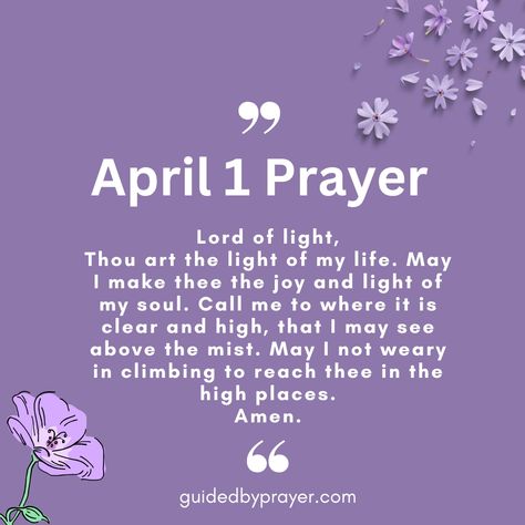 April 1st is commonly known as April Fools' Day, a day that is associated with practical jokes, hoaxes, and general tomfoolery. April 2nd Blessings, April 1 Bible Verse, April 1 Blessings, April 1st Quotes, April Prayers, April Blessings, April Quotes, Birthday Wishes Flowers, Fools Day