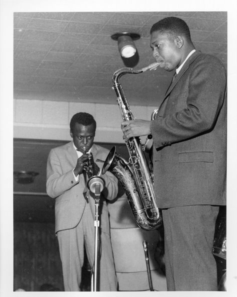 Listening to Miles Davis and John Coltrane’s Final Tour | The New Yorker Miles Davis Quintet, New Orleans Museums, John Coltrane, Ted Williams, Blues Musicians, Jazz Artists, Cool Jazz, Miles Davis, Jazz Musicians