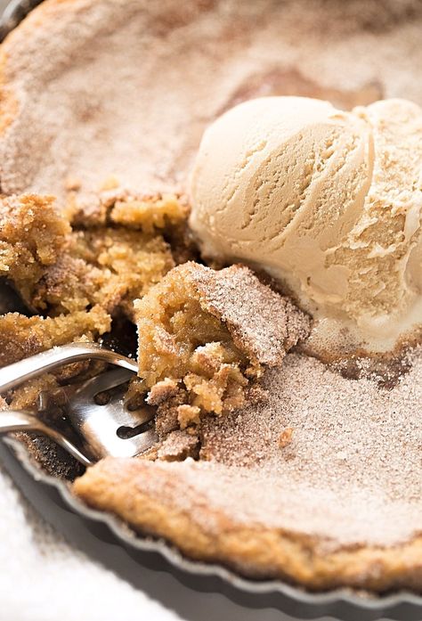 Snickerdoodle Cookie Dough, Cookie Tart, Creamy Ice Cream, Snickerdoodle Cookie, Pudding Pies, Tart Pan, Eat Dessert First, Fall Baking, Sweet Tarts