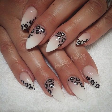 Long Gel Nails, Leopard Print Nails, Leopard Nails, Animal Print Nails, Gel Nail Designs, Fabulous Nails, Nail Polishes, Best Acrylic Nails, Gorgeous Nails