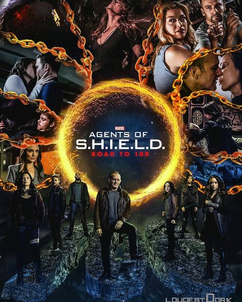 457 Me gusta, 4 comentarios - jan (inactive bc work) (@loudestdork) en Instagram: "Happy #AgentsofSHIELD Day! It's also the 100th episode so here's a little something for you all!…" Agents Of Shield Poster, Agent May, Marvel Shield, Agent Of Shield, Agents Of S.h.i.e.l.d., Marvel Agents Of Shield, Daisy Johnson, Marvel Tv, Agent Carter