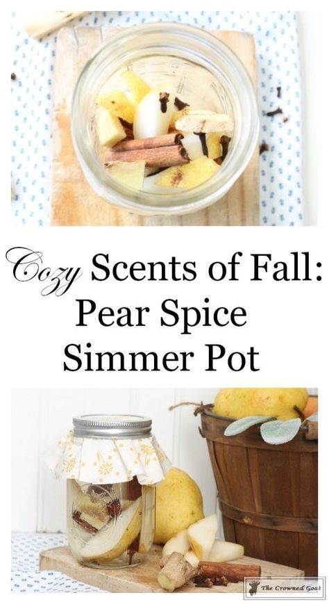 Pear Simmer Pot, Spring Potpourri, Potpourri Diy, Pot Simmer, Diffuser Scents, Cleaning Naturally, Simmer Pots, Homemade Potpourri, Potpourri Gift