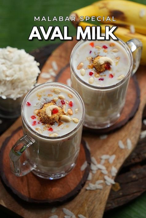 Avil Milk, Milkshake Recipe Easy, Banana Shake, Summer Coolers, Milk And Sugar, Cashew Milk, Banana Milk, Milkshake Recipes, Milk Recipes