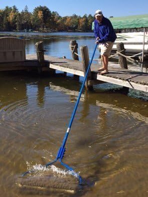 Amazon.com : BEACHROLLER - Weeds Muck Silt GONE! Lake weed removal tool. NEW 2017 aluminum handle model : Patio, Lawn & Garden Lake House Dock, Lake Landscaping, Lake Toys, Lake Fun, Pond Maintenance, Lake Dock, Lakefront Living, Lakeside Living, Lake Beach