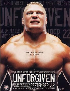 Unforgiven (2002) - Wikipedia Wwe Intercontinental Championship, Wwe Women's Championship, Brock Lesnar Wwe, Wwe Ppv, Nxt Takeover, Eddie Guerrero, World Heavyweight Championship, Stephanie Mcmahon, About Tattoo