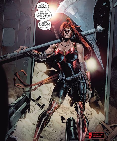 Artemis - Comic - Red Hood and the Outlaws #1 (2016) Artwork by Dexter Soy & Veronica Gandini Titania Marvel, Artemis Grace, Red Hood And The Outlaws, The Outlaws, Univers Dc, Arte Dc Comics, Detective Comics, Ex Machina, Comic Collection