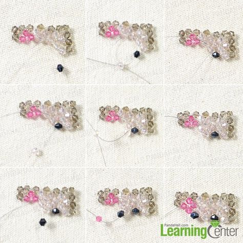 How to Make a Hello Kitty Charm Bead Bracelet for Kids- Pandahall.com Beaded Hello Kitty Pattern, Hello Kitty Gifts Diy, Decor Beads, Charm Bead Bracelet, Hello Kitty Charm, Diy Hello Kitty, Bracelet For Kids, Hello Kitty Earrings, Hello Kitty Gifts