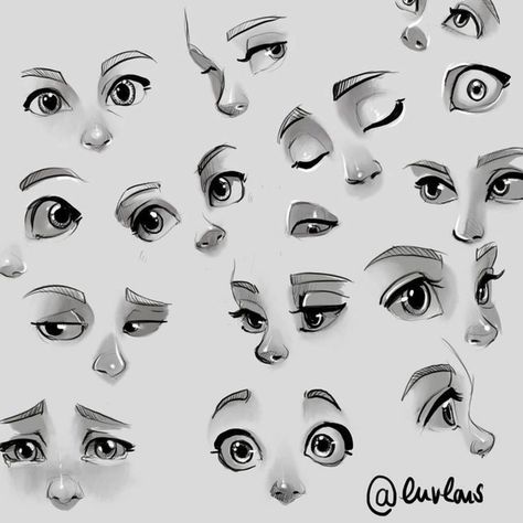 different types of cartoon eyes, cartoon eyes drawing, black pencil sketches on white background Lukisan Lanskap, Different Eyes, Eye Expressions, Cartoon Eyes Drawing, Couple Drawing, Eye Drawing Tutorials, 얼굴 드로잉, Drawing Eyes, 얼굴 그리기