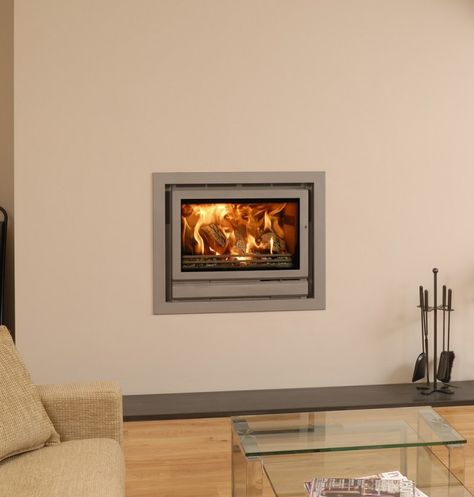 Wood Burning Stoves Uk, Wood Burning Insert, Wood Burning Fireplace Inserts, Fireplace Dimensions, Inset Stoves, Double Sided Stove, Double Sided Fireplace, Wood Burning Fires, Wood Burner