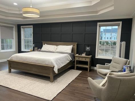 Feature Wall With Windows Bedroom, Accent Wall Bedroom With Windows, Feature Wall With Windows, Accent Wall With Window Bedrooms, Accent Wall Bedroom With Window, Bedroom Accent Wall With Window, Accent Wall With Window, Wood Accent Wall Bedroom, Wood Feature Wall