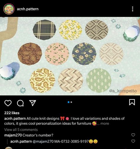 Acnh Green Wallpaper Design Codes, Animal Crossing Fabric Pattern, Acnh Circle Rug Design Code, Acnh Round Rug Code, Acnh Fabric Codes, Acnh Wallpaper Design Codes, Acnh Blankets, Acnh Fabric, Acnh Wallpaper Designs