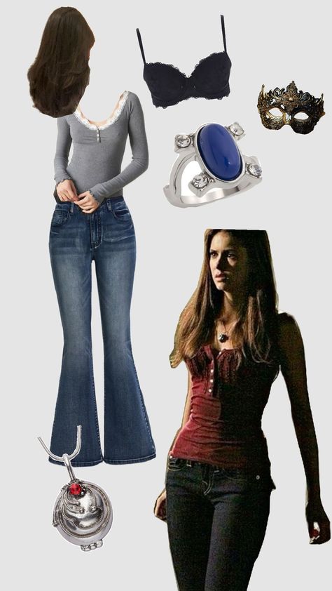 2000s Fashion Elena Gilbert, Bell Swan Outfit, Elena Gilbert Fall Outfits, How To Dress Like Elena Gilbert, Tvd Outfits Elena Gilbert, Elena Gilbert Shoes, Elena Gilbert Outfits Shein, Eliana Gilbert Outfits, Elena Gilbert Outfits Inspired