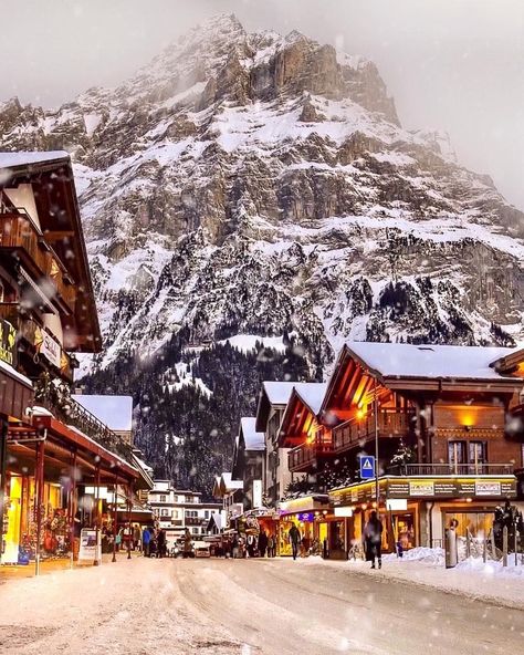 Grindelwald Switzerland Best Places In Switzerland, Grindelwald Switzerland, Places In Switzerland, Magic Places, Switzerland Travel, Winter Scenery, Future Travel, Beautiful Places To Travel, Dream Destinations