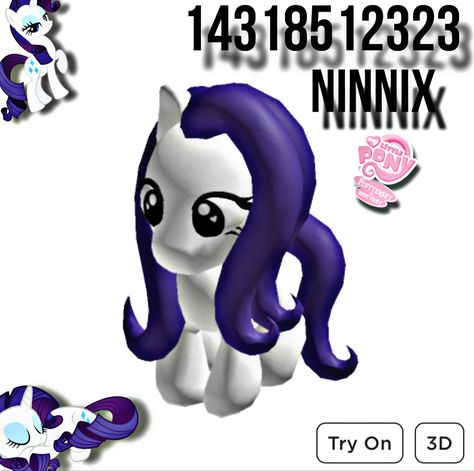 Cute Accessories Codes Berry Ave, My Little Pony Berry Avenue Codes, My Little Pony Codes Berry Ave, Rarity Pony, Brookhaven Codes, Cute Couple Text Messages, My Little Pony Rarity, Roblox Brookhaven, Iphone Wallpaper Cat