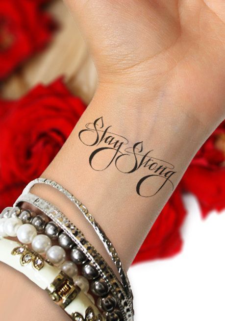 40 Tiny Wrist Tattoos Your Mum Will Love Tattoo Sonne, Strong Tattoos, Tattoo Lettering Design, Note Tattoo, American Ninja Warrior, Small Meaningful Tattoos, Wrist Tattoos For Women, Tattoo Feminina, Wrist Tattoo