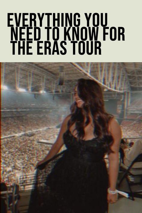 Sharing my experience at opening night of the Eras Tour along with Eras Tour tips and tricks for other Swifties heading to future concert dates! Eras Tour Activities, Taylor Swift Concert Traditions, Eras Tour Set List 2024, Tips For The Eras Tour, Eras Tour Outfits All Eras, What To Bring To The Eras Tour, Eras Tour Traditions, Grwm For The Eras Tour, Eras Tour Checklist