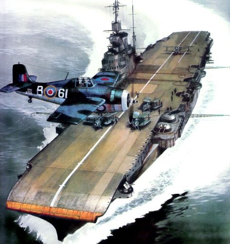 Hms Illustrious, Maritime Art, Aviation Art, Navy Ships, Military Art, Aircraft Carrier, Royal Navy, Ship Art, Boats