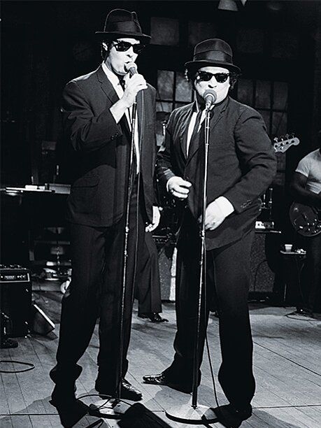 Snl Characters, Blues Brothers Movie, Blues Brothers 1980, John Belushi, Dan Aykroyd, Blues Brothers, Steve Carell, Saturday Night Live, The Blues