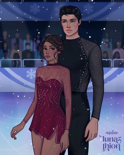 Icebreaker Fanart, Ivan Lukov, Jasmine Santos, Lukov With Love, From Lukov With Love, Interracial Art, Tessa Virtue Scott Moir, Contemporary Books, Dark Romance Books