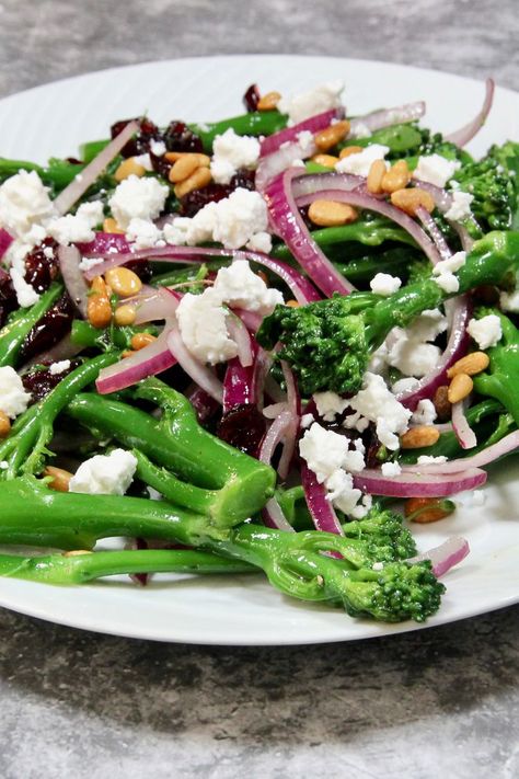 Broccolini Salad Broccolini Salad Recipe, Brocolini Recipes, Broccolini Recipes, Broccolini Salad, Gi Recipes, Broccolini Recipe, Salad With Feta, Low Gi, Smitten Kitchen