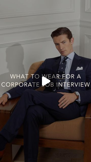 Modern Gentlemen on Instagram: "@annapapalia shares her tips on what to wear to a corporate job interview. 
.
.
.
.
.
#gentlemensmafia #menslifestyle #mensblog #job #interviewtips #jobinterview #jobhunt #jobs #luxury #boss #bosslife #luxuryliving #suit #dapperstyle #suitsformen #suitup #suitstyle #menssuitstyle #menstyletips #navysuit #tips #mensstyletips #mensstyle #mensstyleblog #menswear #mensweardaily #mensfashiontips #mensfashionblog #mensfashion" Mens Suit Style, Corporate Job, Boss Life, Mens Fashion Blog, Dapper Style, Dark Outfits, Navy Suit, Interview Tips, Mens Lifestyle