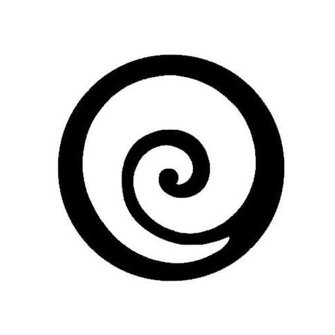 Koru– a Maori design. Represents new life and harmony, as well as growth and peace. The shape is based on the unfurling of a fern frond found in New Zealand. Growth Images, Koru Tattoo, Ta Moko Tattoo, Symbols Of Peace, Tattoo Koi, Maori Symbols, Maori Designs, Thai Tattoo, Irezumi Tattoos