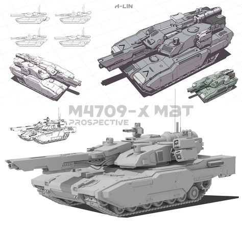 Future Tank, Sci Fi Tank, Concept Vehicles Sci Fi, Military Armor, Tank Destroyer, 3d Concept, Concept Ships, Tank Design, Army Vehicles