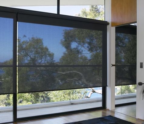 LIFE AS A HUMAN – Automated Homes: Where Functionality Meets Convenience Black Roller Blinds, Motorized Roller Shades, Cordless Blinds, Blackout Roller Shades, Modern Blinds, Designer Shades, Solar Shades, Home Automation System, Window Screens