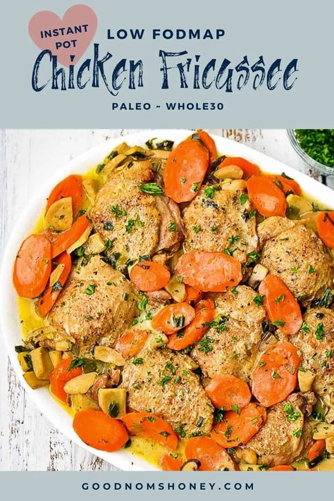 Low Fodmap Keto, Low Fodmap Chicken Recipes, Fodmap Chicken Recipes, Easy Low Fodmap, Fodmap Chicken, Low Fodmap Chicken, Chicken Fricassee, Fodmap Diet Recipes, Easy Chicken Breast