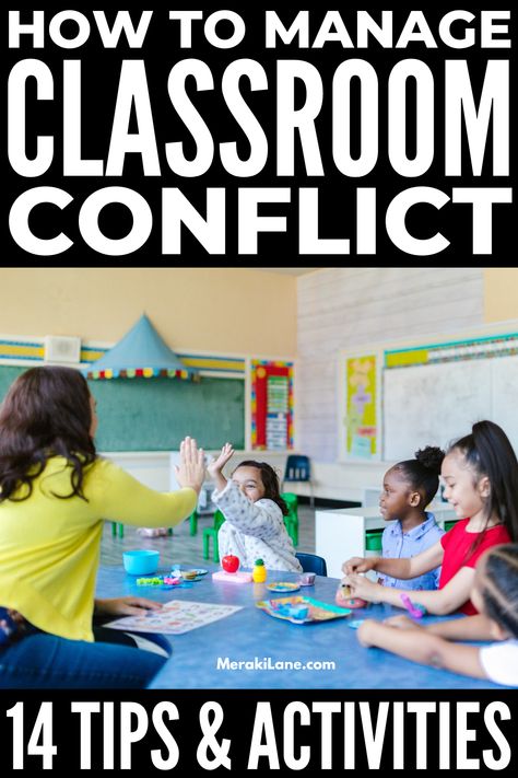 How to Manage Conflict in the Classroom | Looking for conflict resolution tips, strategies, and activities for your classroom? We've got you covered. Click for our best tips for teachers, including role playing activities, conflict letter writing prompts and ideas, and problem solving worksheets. These activities can be adapted for all ages and stages -- from preschool and kindergarten, to elementary and middle school, and even to high school! Letter Writing Prompts, Managing Conflict, Conflict Resolution Activities, Problem Solving Worksheet, Community Building Activities, Crucial Conversations, Ages And Stages, Conflict Resolution Skills, High School Counselor