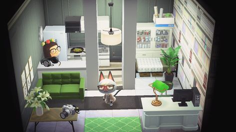 Raymond House Animal Crossing, Raymond House Acnh, House Animal Crossing, Acnh Builds, Acnh Interior, Acnh Hhp, Acnh Inspiration, Acnh Design, Happy Home Designer