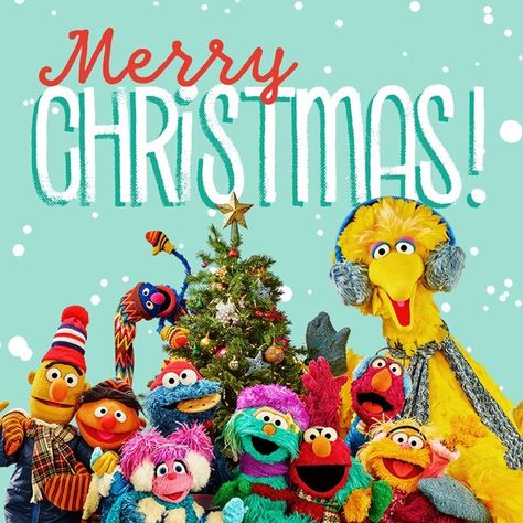 Sesame Street Christmas, A Very Merry Christmas, Pbs Kids, Christmas Vintage, Very Merry Christmas, Eve Parties, Weird And Wonderful, Sesame Street, Children’s Books