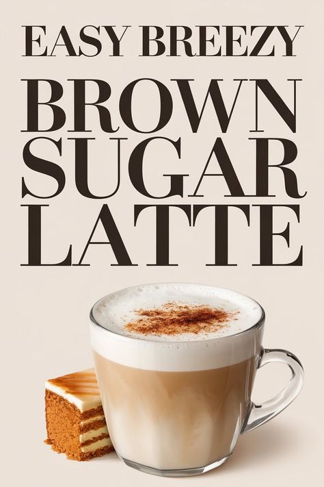 How to Make Brown Sugar Latte: Your New Favorite Coffee Recipe Brown Sugar Latte Recipe, Brown Sugar Latte, Make Brown, Make Brown Sugar, Cozy Afternoon, Quick Coffee, Easy Coffee, How To Make Brown, Coffee Recipe