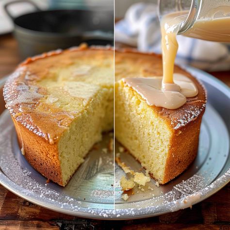 Easy Old-Fashioned Butter Cake Top Easy Recipes in 2024-25 Warm Butter Cake, Old Fashion Butter Cake, Warm Butter Cake Recipe, Village Tavern Butter Cake Recipe, Old Fashioned Butter Cake Recipe, Golden Butter Cake, Moist Butter Cake, Easy Butter Cake Recipe, Grannys Old Fashioned Butter Cake