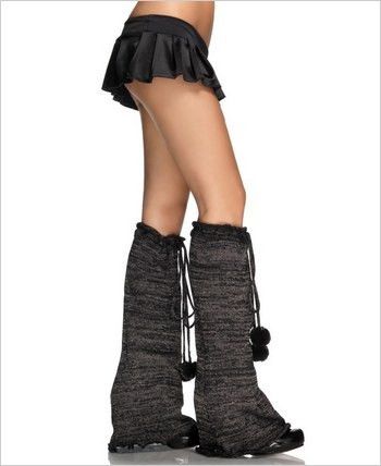 bellbottom leg warmers..haha...i would so wear these!! NOT the skirt though :/ Decora Harajuku, Tie Tops, Go Go Boots, Clothing Upcycle, Leg Warmer, Leg Avenue, Bed Bugs, Online Fashion Boutique, Tie Top