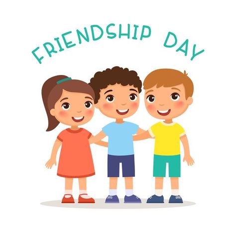 4 Cartoon Friends, Boy And Girl Hugging, Friendship Cartoon, Friendship Day Pictures, Hugging Drawing, Boy And Girl Friendship, Friends Hugging, Sick Boy, Funny Cartoon Characters