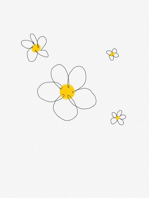 Daisy Illustration Simple, Daisy Logo Design, Bloom Logo, Daisy Logo, Healing Logo, Baby Planner, Affirmation Wall, Navy Cap, Daisy Art