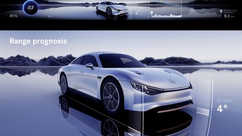 Car App, Human-machine Interface, Luxury Auto, Car Ui, Adaptive Design, Connected Car, Cluster Design, Game Engine, Benz S