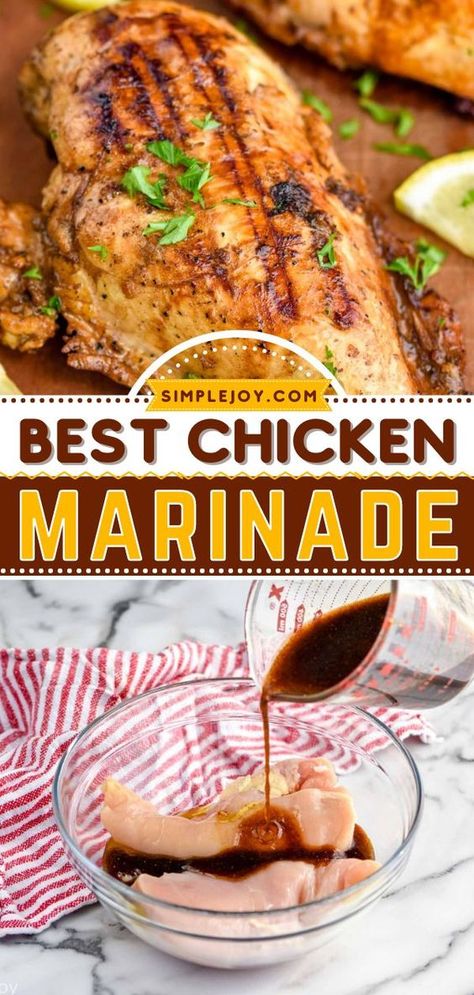 Chicken And Steak Marinade, Ww Chicken Marinade, Pioneer Woman Chicken Marinade, Best Marinated Chicken Recipes, What To Marinate Chicken In, Best Chicken Marinade Ever, Dales Marinade Chicken, Marinated Chicken For Grilling, Chicken Marinade Worcestershire Sauce