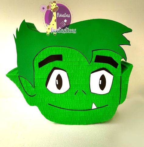 piñata de chico bestia Teen Titans, Burritos, Mario Characters, Fictional Characters