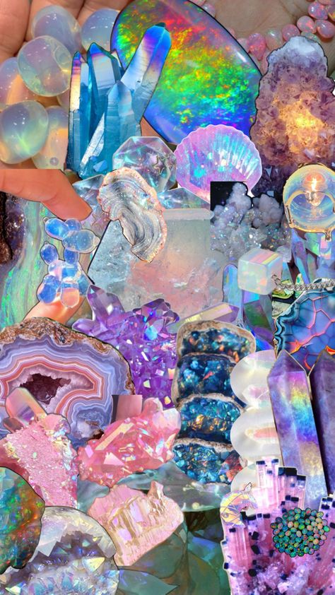 All things iridescent Mermaid Inspiration, Summer Cowgirl, Texas Spring, Color Aesthetic, Crystal Opal, Reference Photos, Opal Crystal, Colour Palette, Aesthetic Wallpapers