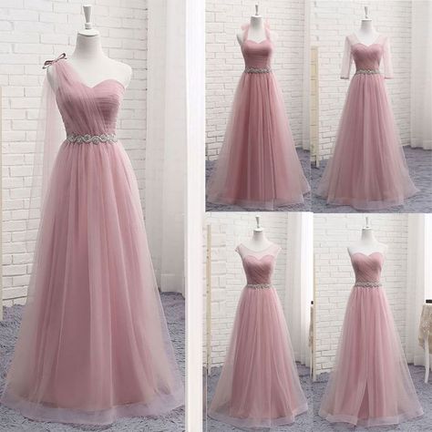 hot pink wedding dress Tulle Pink, Warm Dress, Dust Pink, Tulle Party Dress, Bridesmaid Dresses Long, Vestidos Color Rosa, Bridesmaid Inspiration, Black Streetwear, Perfect Bridesmaid Dress