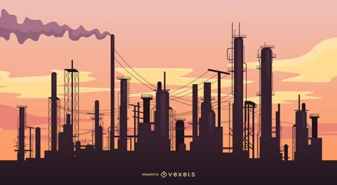 Industrial Landscape with factories #AD , #AFFILIATE, #affiliate, #factories, #Landscape, #Industrial Real Estate Background, Construction City, Industrial Background, Industrial City, Industrial Landscape, Oil Platform, Skyline Silhouette, City Silhouette, Psd Background