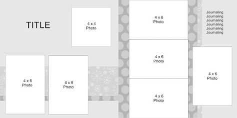 Scrapbook Studio, Creative Mom, Picture Layouts, Creative Memories Scrapbooking, Simple Scrapbook, Christmas Layouts, Scrapbook Layout Sketches, Typography Layout, Scrapbook Templates