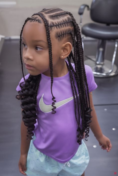 28 Braid Hairstyles for Kids 2025: Simple, Cute Ideas for All Hair Types Quick Girls Hairstyles Kids Black, Easy Braiding Styles For Kids Black Hair, Braids Toddler Girl, Kids Short Hair Styles Easy, Children Braids Hairstyles Black, Easy Braided Hairstyles For Kids Black, Individual Braids For Kids, Mohawk Braids For Kids, Unique Braid Hairstyles