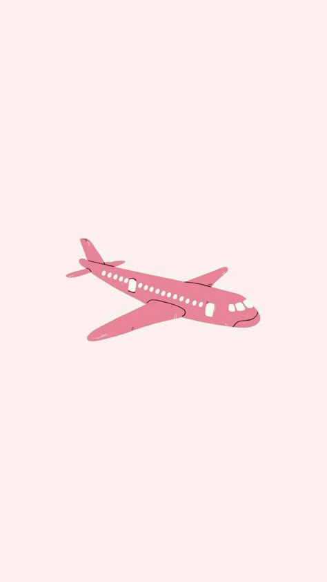 Wallpapers Rosa, Plane Drawing, Airplane Icon, Airplane Drawing, Game Wallpaper Iphone, Jelly Wallpaper, Vintage Flowers Wallpaper, Travel Drawing, Travel Icon