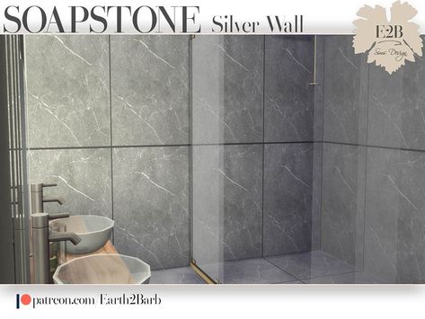 Sims Free Play, Sims 4 Bedroom, Silver Wall, Sims 4 Body Mods, Silver Walls, Sims 4 Cc Furniture, Sims 4 Build, Sims Community, Sims 4 Cc