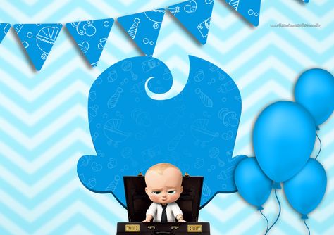 Invitation Boss Baby Background For Invitation, Babyboss Background, Baby Boss Tarpaulin Layout, Boss Baby Background, Baby Birthday Party Invitations, Baby Birthday Invitation Card, Basketball Invitations, Birthday Layout