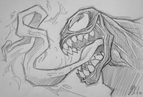 Venom Drawing, Marvel Art Drawings, Venom Marvel, Venom Spiderman, Spiderman Venom, Comic Art Sketch, Venom Art, Drawing Superheroes, Spiderman Drawing