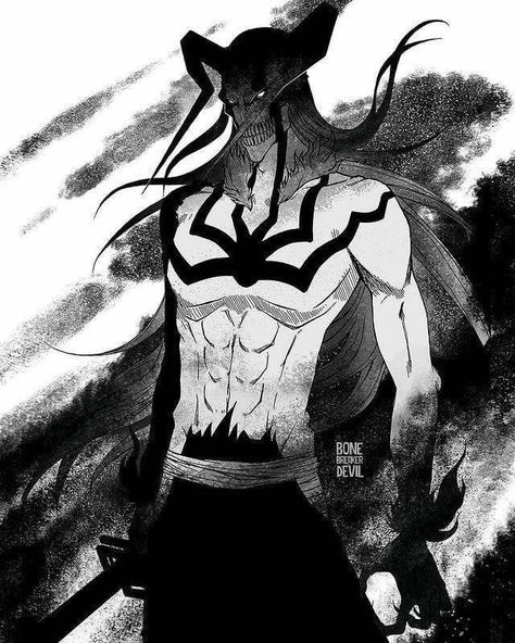 Ichigo Vasto Lorde Wallpapers, Bleach Couples, Bleach Drawing, Scary Drawings, Captain America Wallpaper, Witch Characters, Bleach Anime Ichigo, Bleach Anime Art, Kurosaki Ichigo